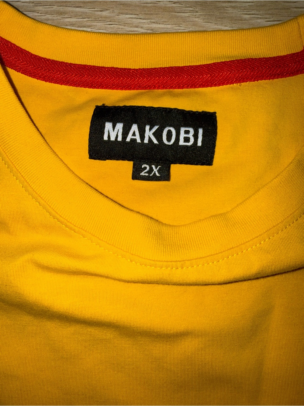 Makobi Jeans Black & Yellow Two-Tone "Go Harder" Tom and Jerry Embroidered Tee - Picture 7 of 7